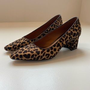 Franco Sarto ladies size 9 calf hair heels. Heels are 2 inches only worn once.